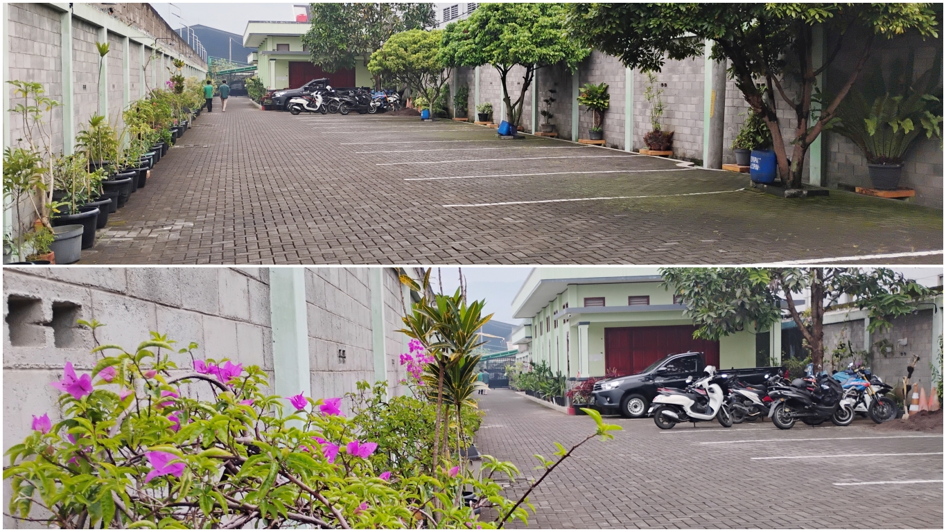 Parkir Aman dan Luas